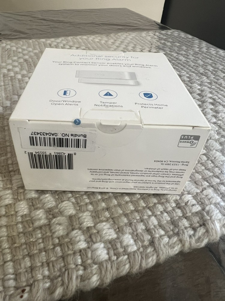 Ring Contact Sensor 2‑Pack for Ring Alarm White (SEALED)