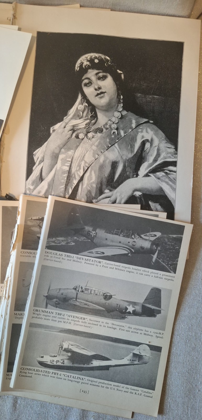 Vintage & Antique Paper Assorted Ephemera for Collage, Decoupage, Crafts 6+ Lbs