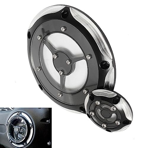Derby Timer Clutch Timing Covers, 5 Holes Motorcycle Derby Timing Timer Chrome