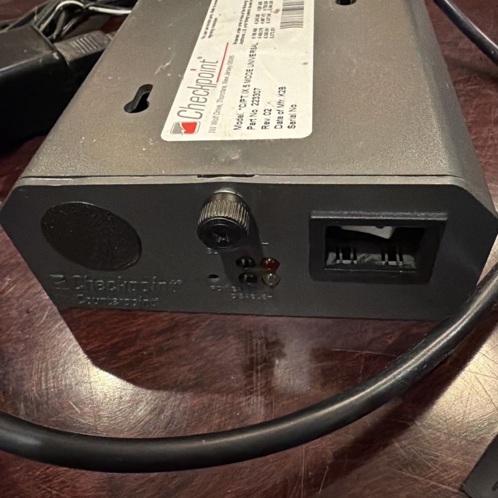 2 CHECKPOINT Counterpoint C/PT IX 5 MODE With Power Adapter