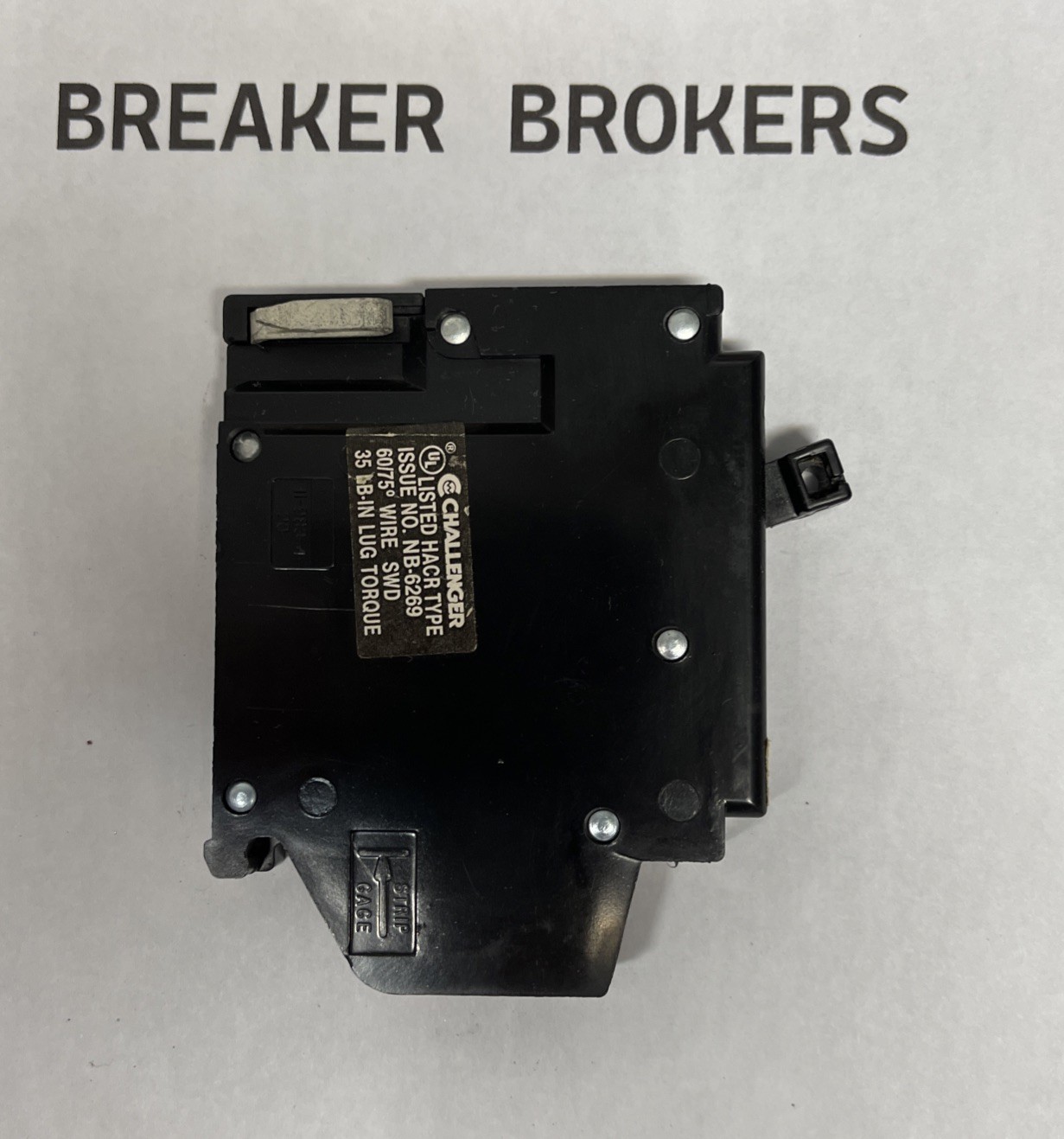 Challenger Crouse Hinds A120L MH120L 1 pole 20 amp 120v Left Hk SHIPS TODAY FAST