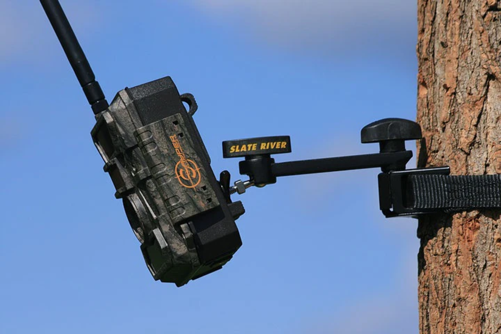 Ratchet Strap Trail Camera Mount by Slate River