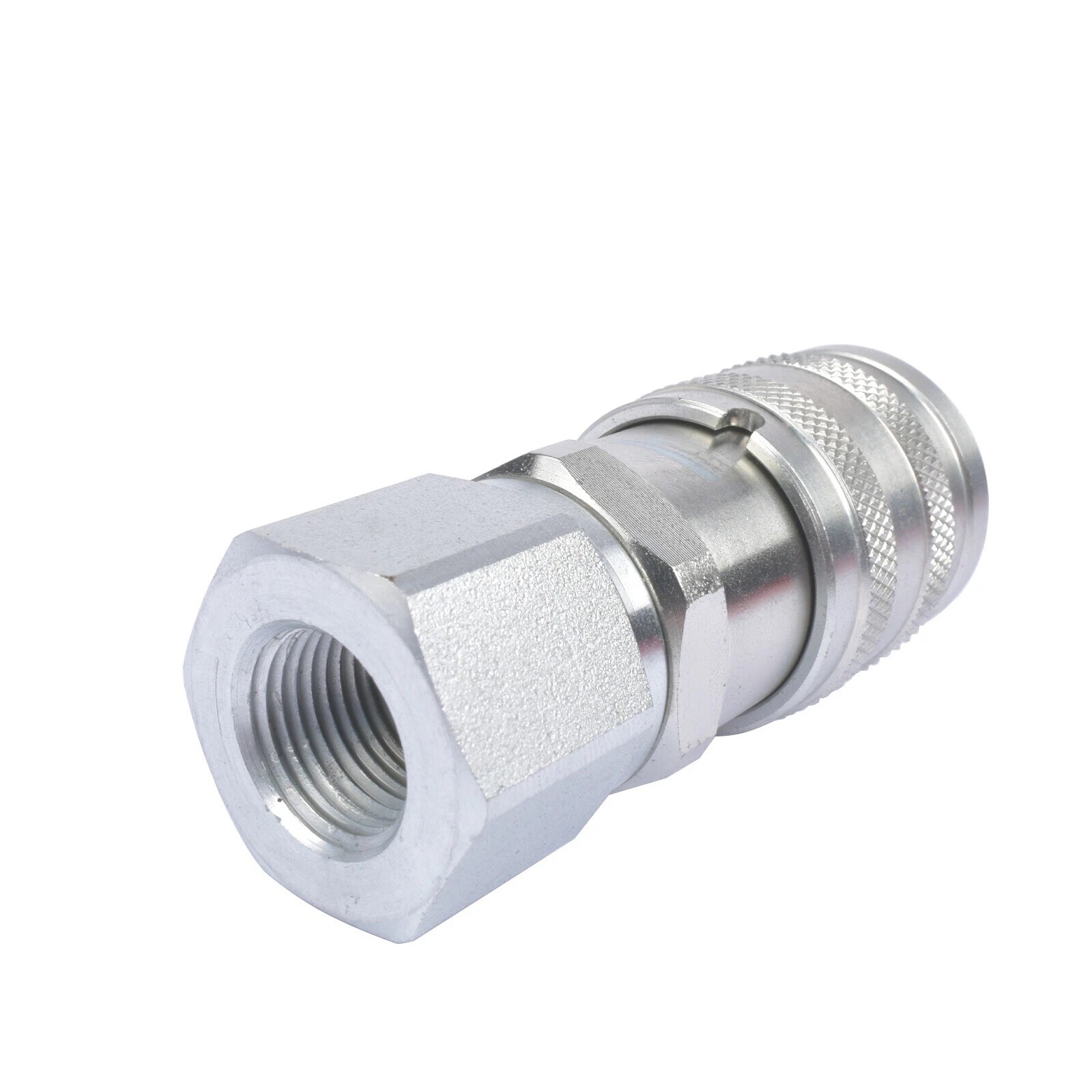 1/2" Flat Face Hydraulic Quick Connect Coupler Set , 1/2" NPT Thread FF12M-08N