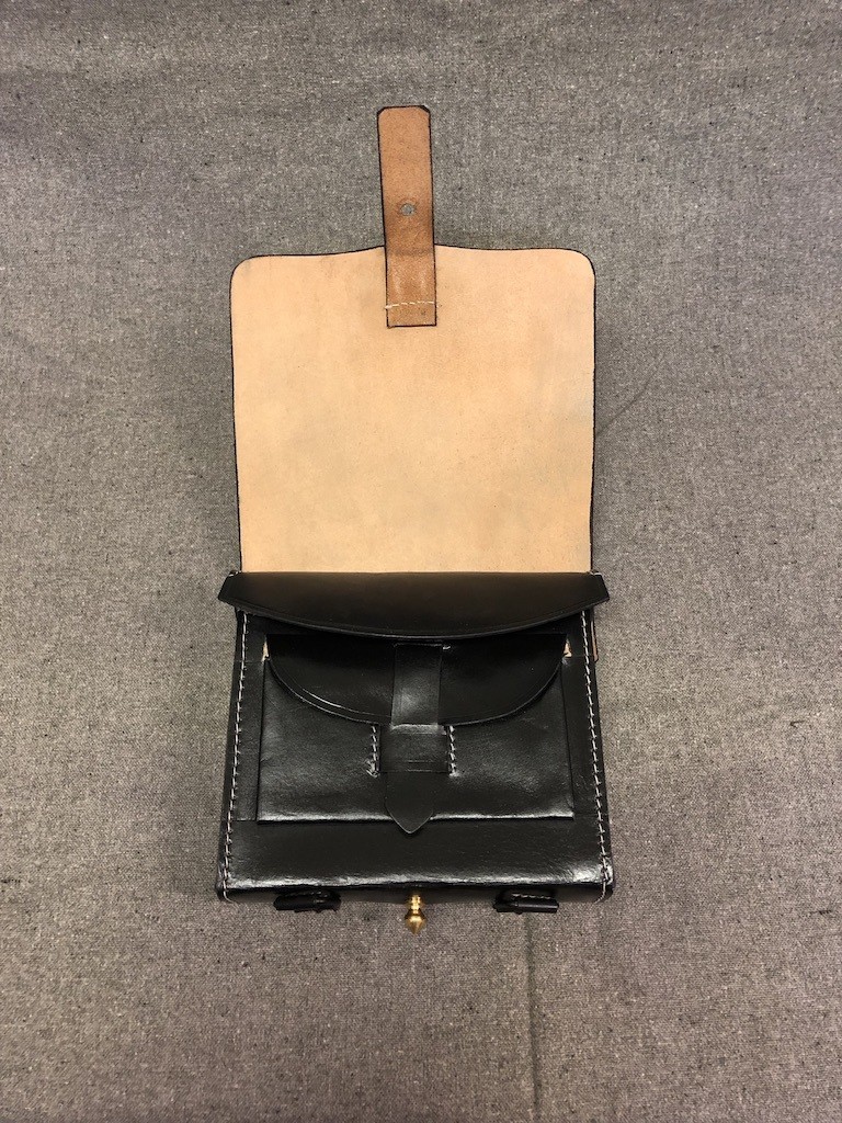 Civil War Cartridge Box with Tins