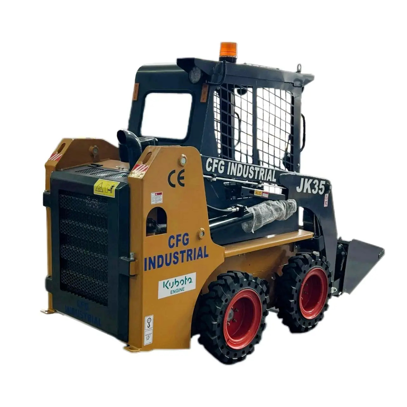 CFG 1.4TON Mini Skid Steer Loader with Kubota Engine, New