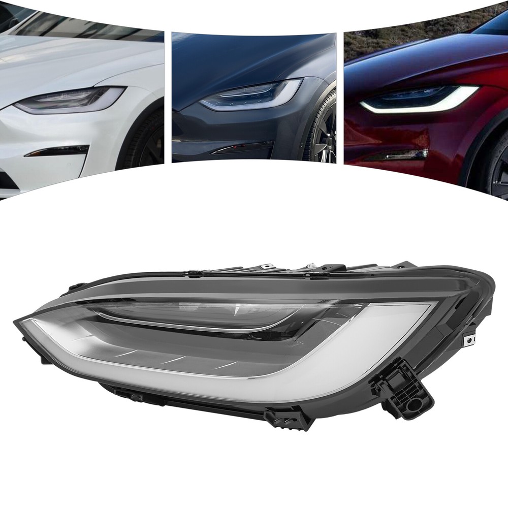 For 2021-2024 Tesla Model X Left Full Led Headlight Assembly Left Driver 9.44lbs