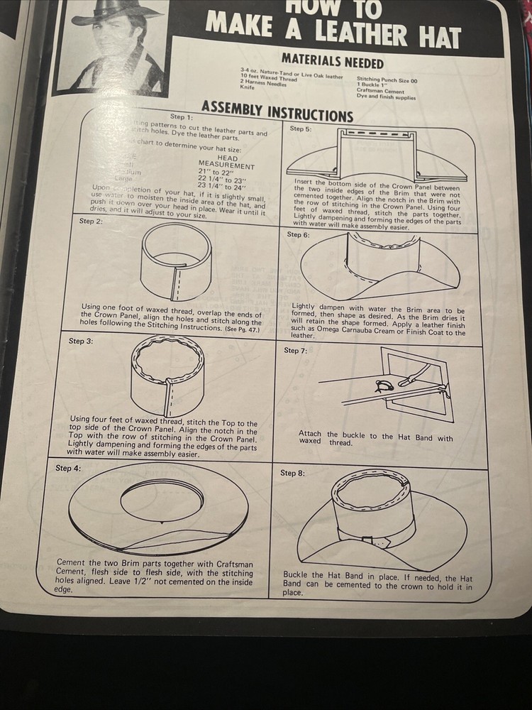 Ideas For Leather Projects ￼Instructions And Patterns