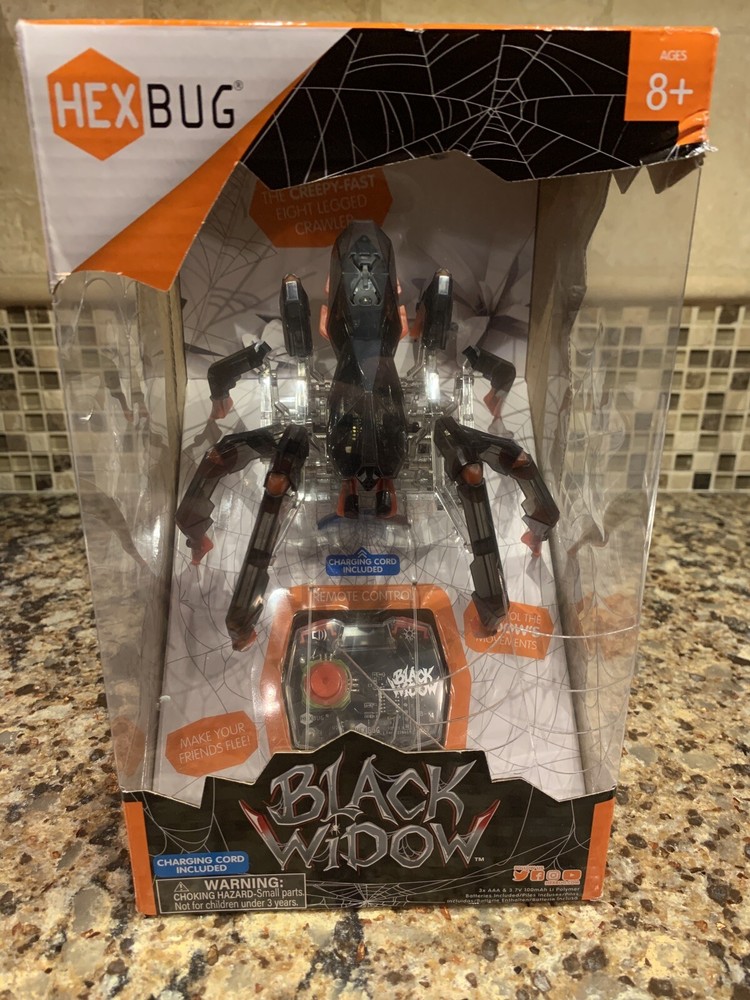 HEXBUG Black Widow, Robotic Toy Spider