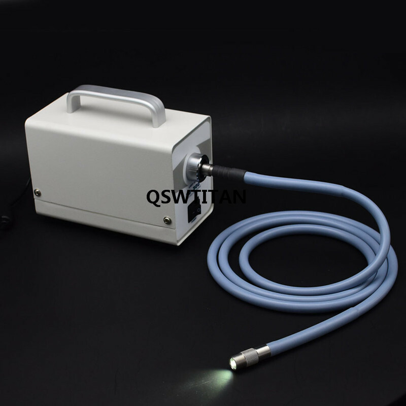 Endoscop Fiber Silicone cable 1.8m-3m Light Source Microscope Guide interface