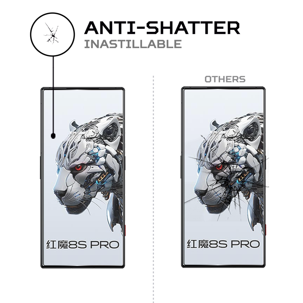 ANTISHOCK Screen protector for ZTE nubia Red Magic 8S Pro