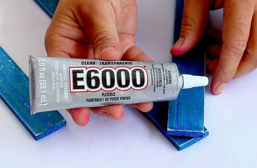 Industrial E6000 Adhesive Clear Eclectic Glue Multi-Purpose, Gel, 2 Oz Pack 2
