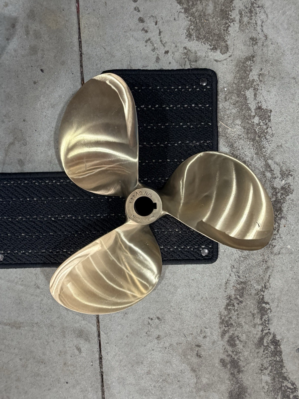 Two matched Inboard Props - 3 Blade