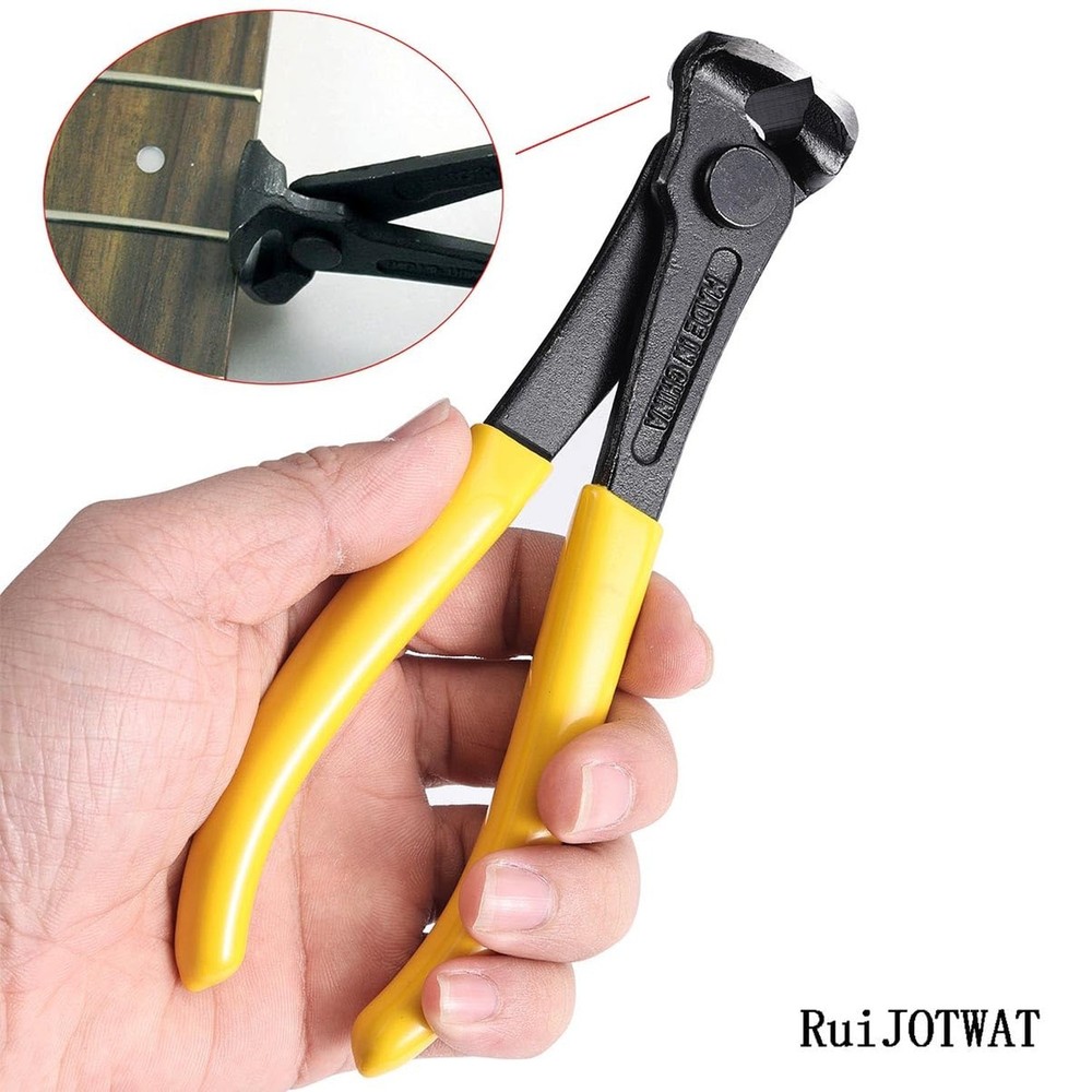 6" Guitar Fret Wire End Cutter Luthier Tool Nipper Puller Plier String Scissors