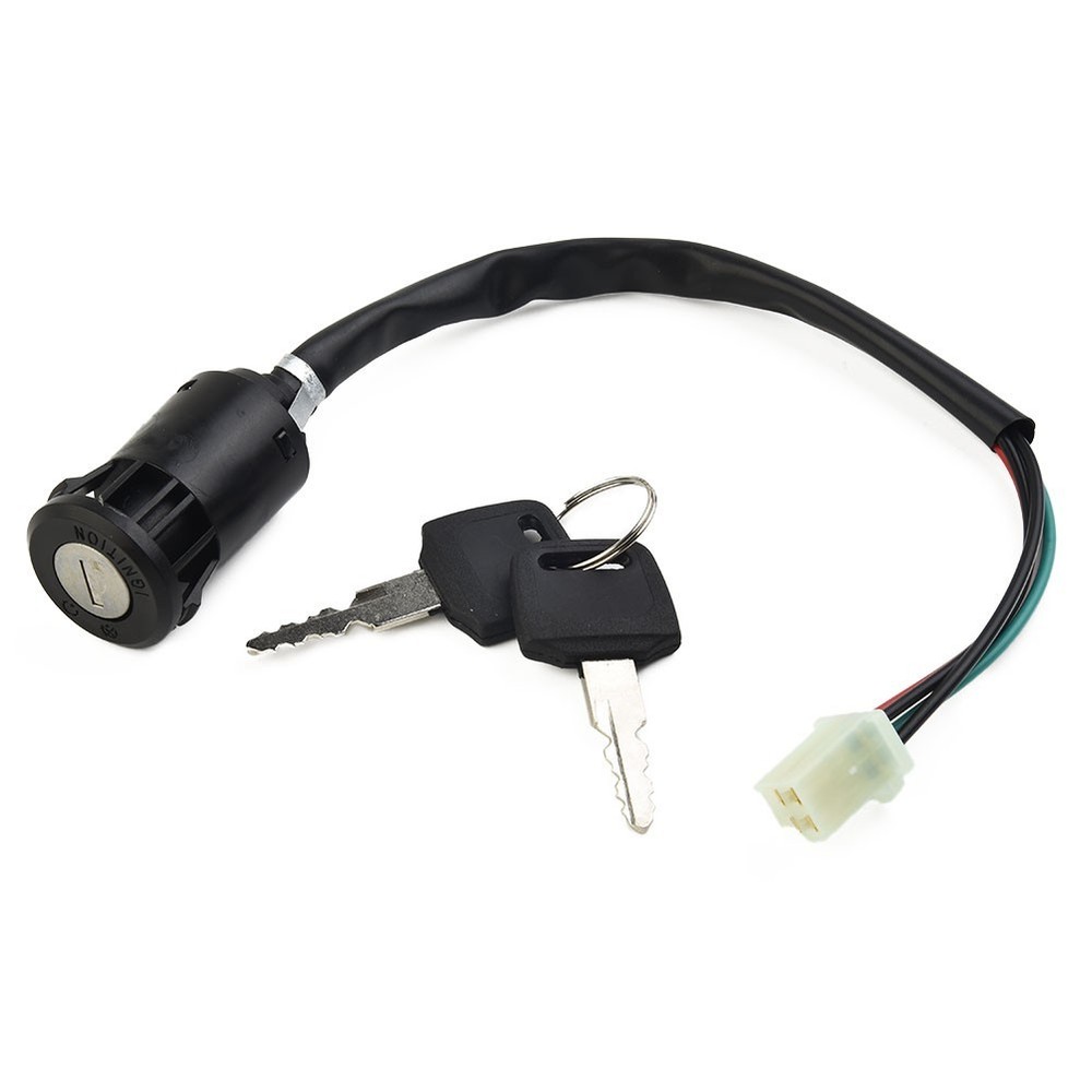 Essential Replacement Ignition Switch For 4 Wire Connection And 2 Keys
