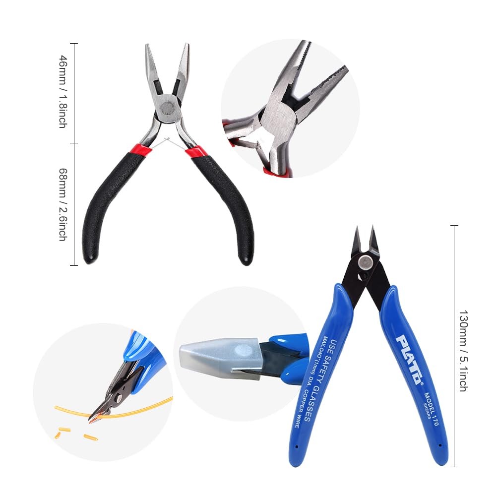 54 PCS 3D Printer Tool Kit, 3D Printer Accessories Kit for Cleaning, Removal ...