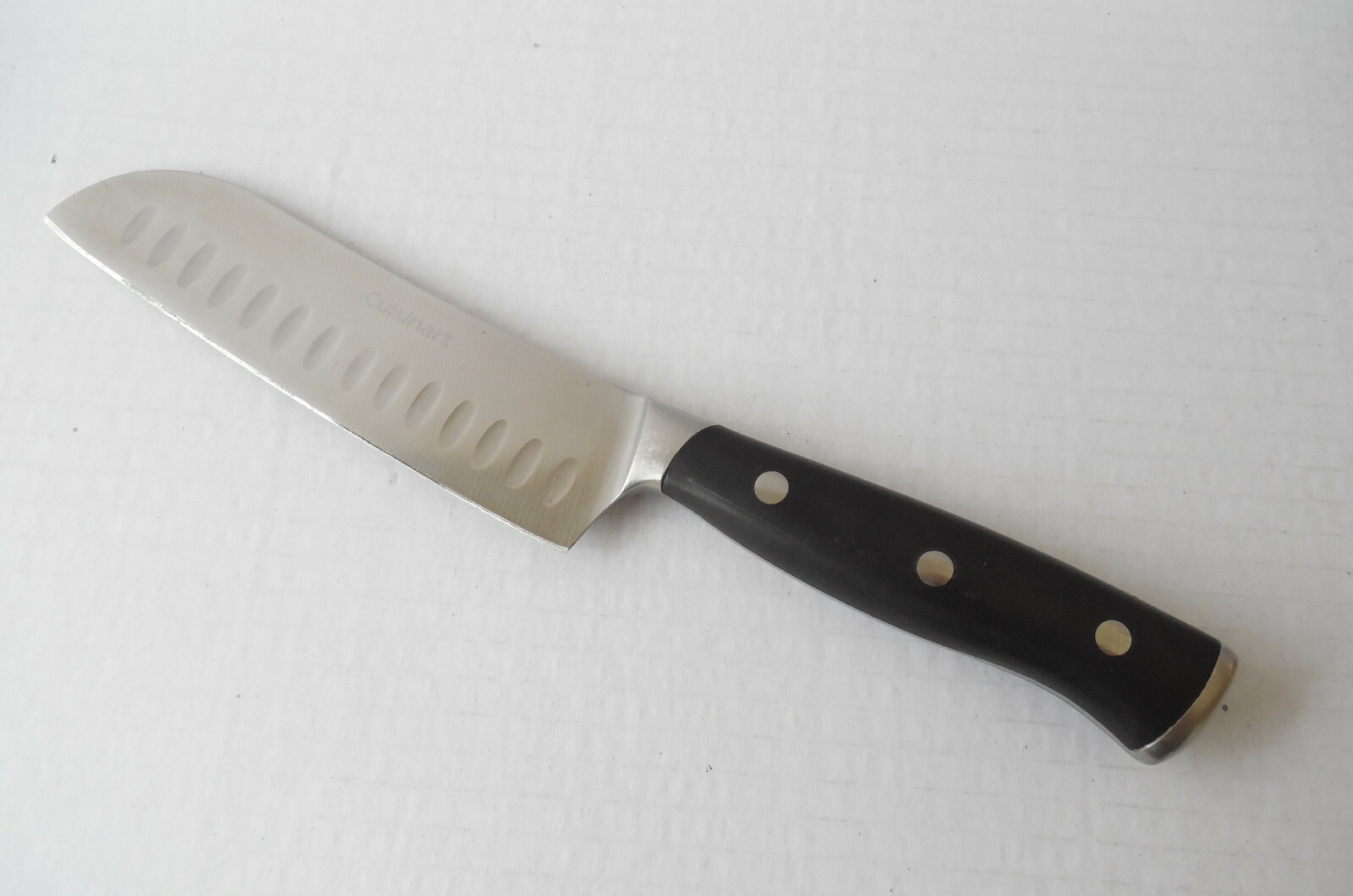 Cuisinart 5" Santuku Knife Used Sharp Condition Stainless Steel Blade