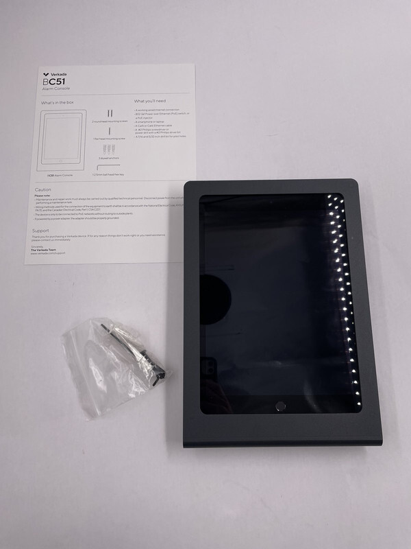 VERKADA BC51 ALARM CONTROL PANEL GRAY 1A-61001-B