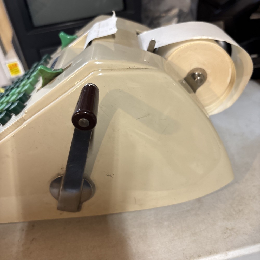 Vintage VICTOR 72 Key Adding Machine With Tap