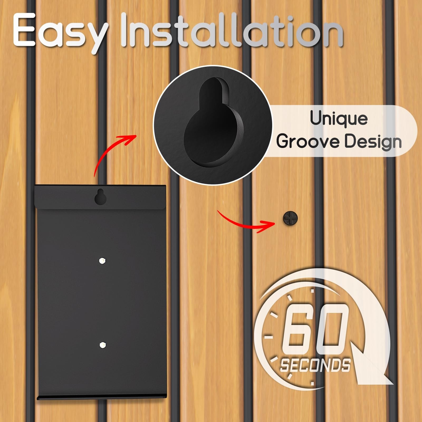 Premium Aluminum Sauna Thermomete- 100% Anodized Aluminum, 2 in 1 Indoor Saun...