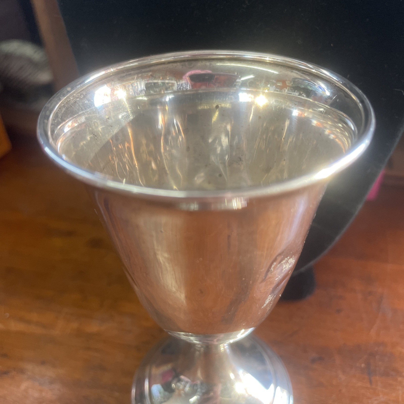 sterling silver reed and barton Weighted Base Cordial Goblet Stem