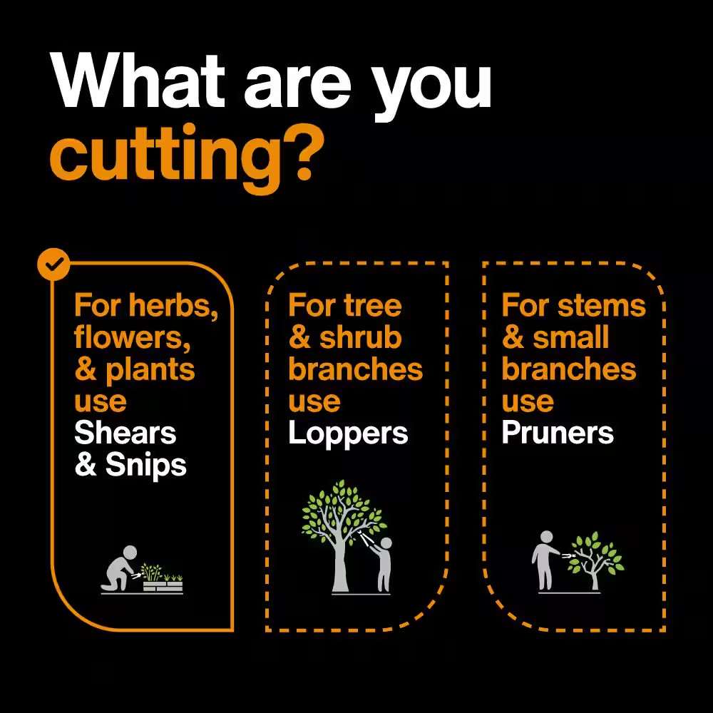 6 In. Titanium Micro-Tip Pruning Shears with Softgrip Handles (2-Pack)