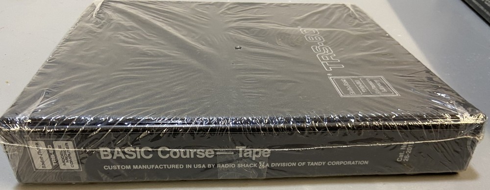 TRS-80 Basic  Course Manual & Tape