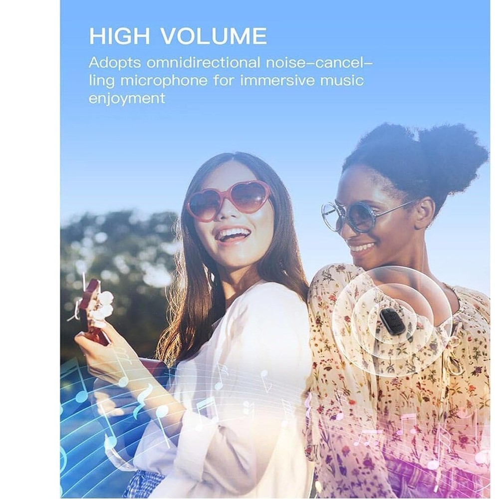 Wearable Bluetooth Speaker-miniWaterproof Speaker Cip Type - Buit-in Micropho...