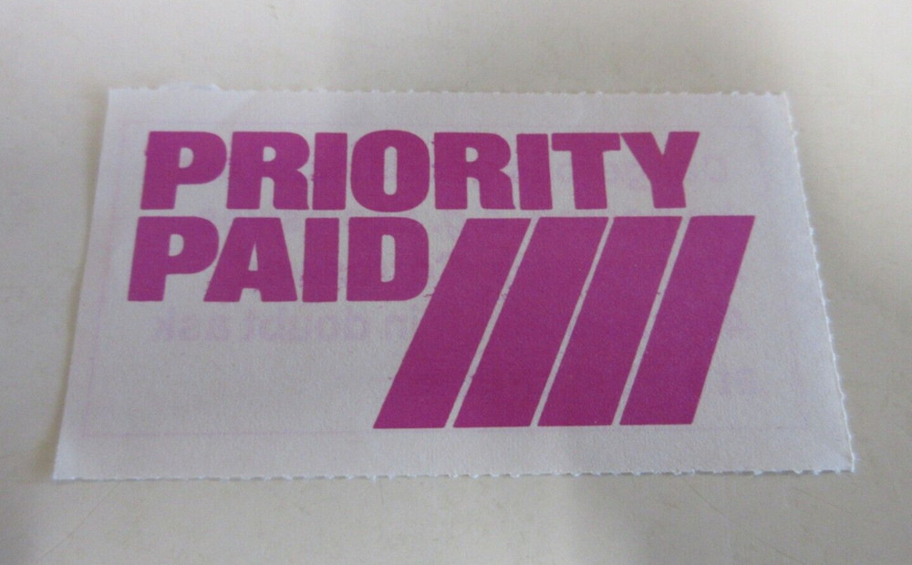 Priority Paid Postage Stickers - Small & Large - Envelopes & Parcels - Australia