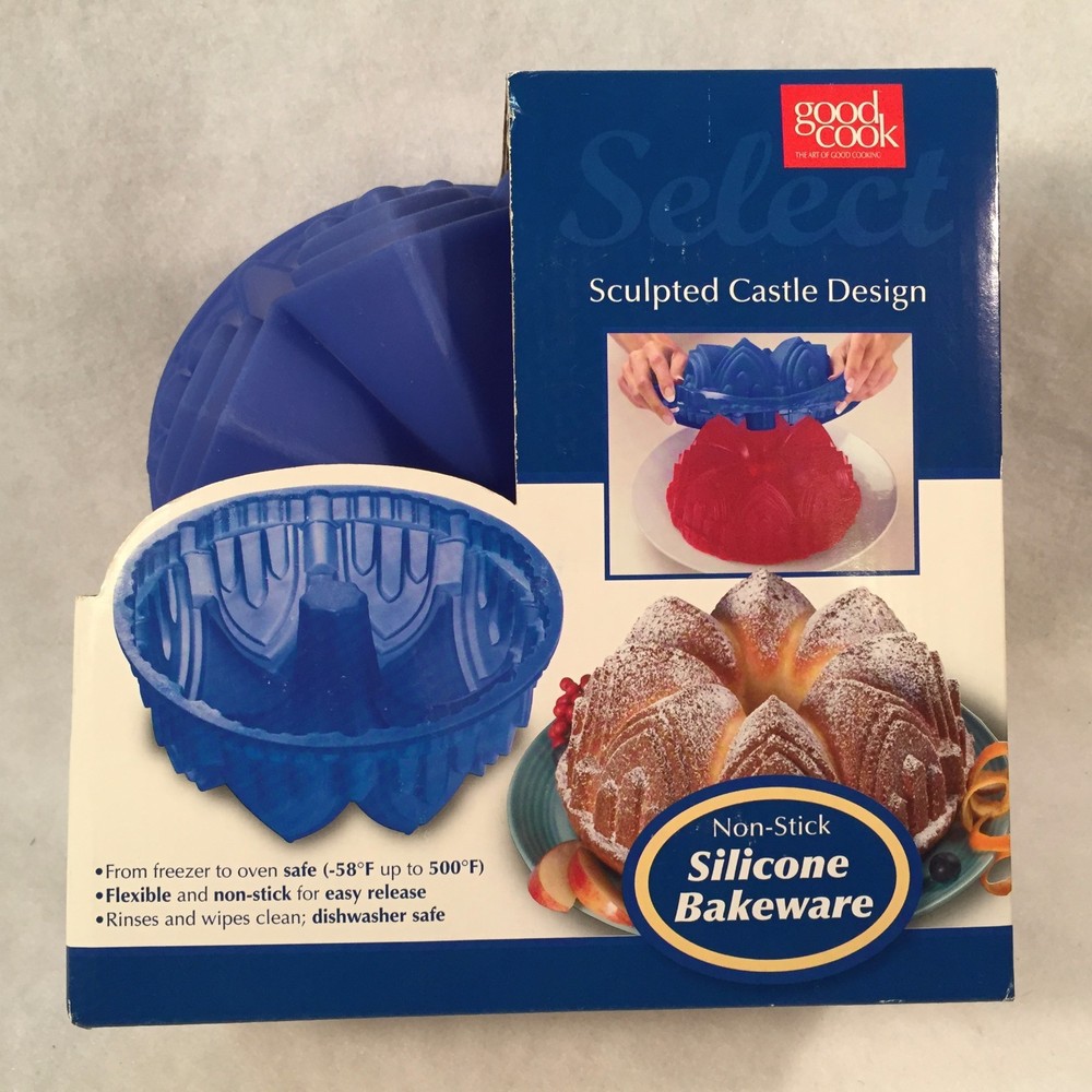 Good Cook Silicone Bakeware Sculpture Castle Design