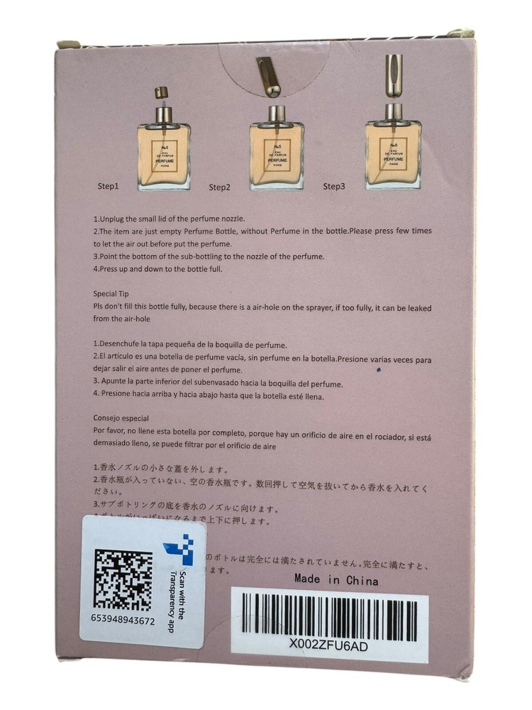 Perfume Atomizer - Perfect for Travel