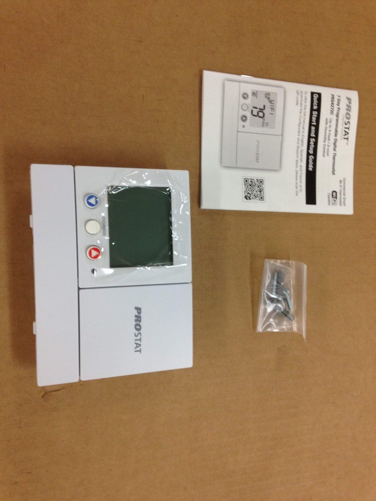 PROSTAT PRS4272C 7-Day Programmable Digital Thermostat w/ Humidity Control