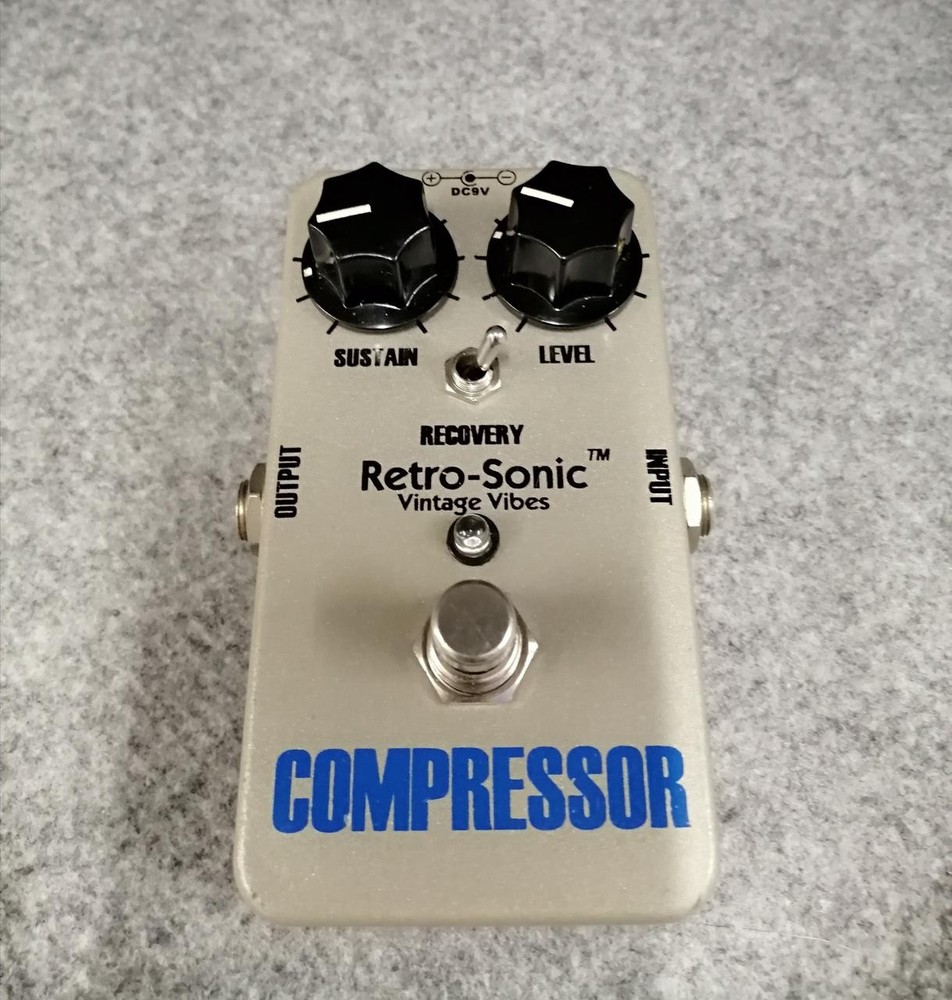 RETRO-SONIC Compressor Effects Pedal Studio Quality