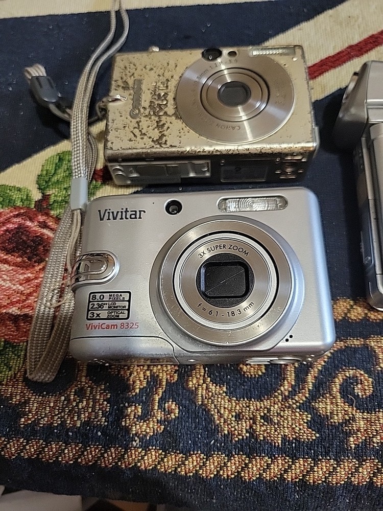 3 Digital Cameras Spares Repairs...