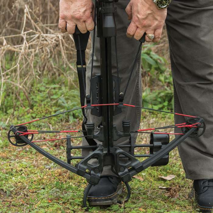 EZ Load Universal Double Handle (Crossbow Cocker) Crossbow Rope Cocking Device