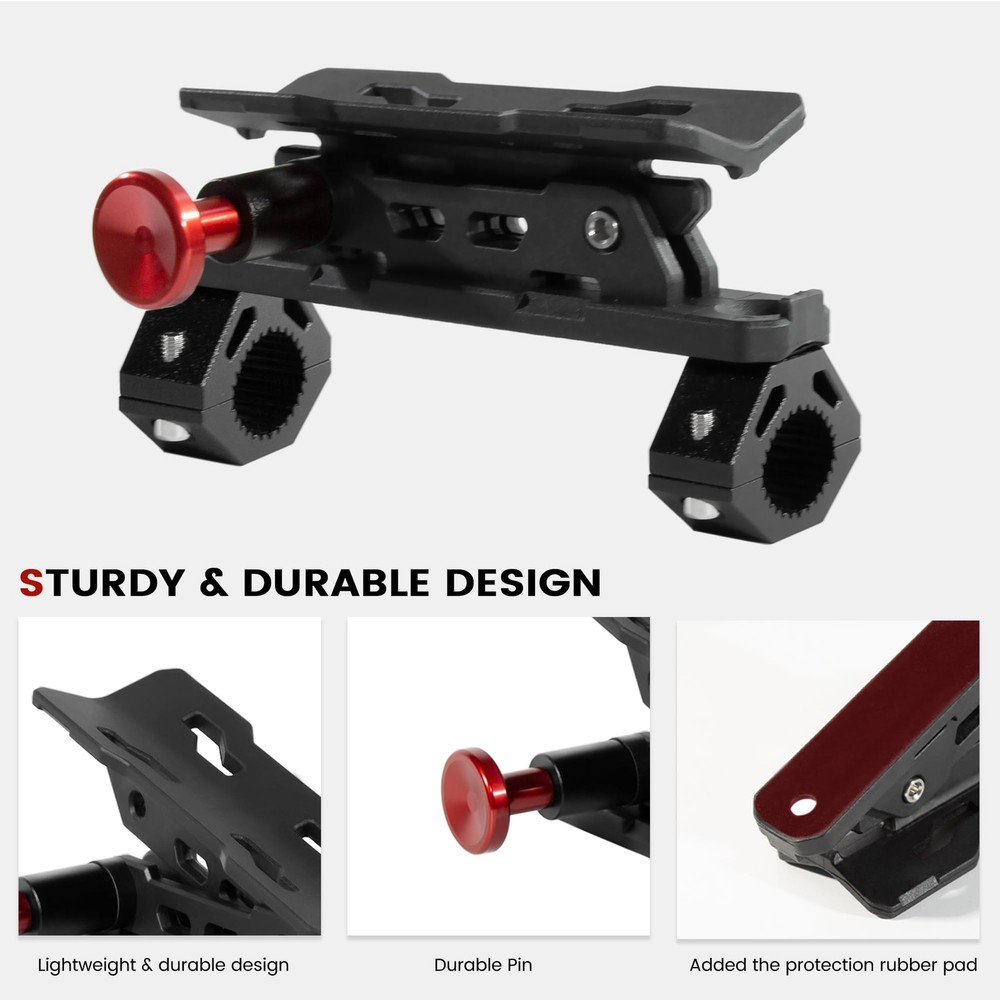 ATV Motorcycle Fire Extinguisher Bracket - Quick Release Fire Extinguisher Holde