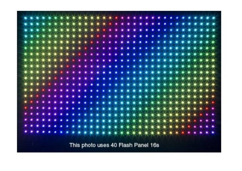 ADJ Flash Panel 16 Chainable DMX RGB LED Lighting Module