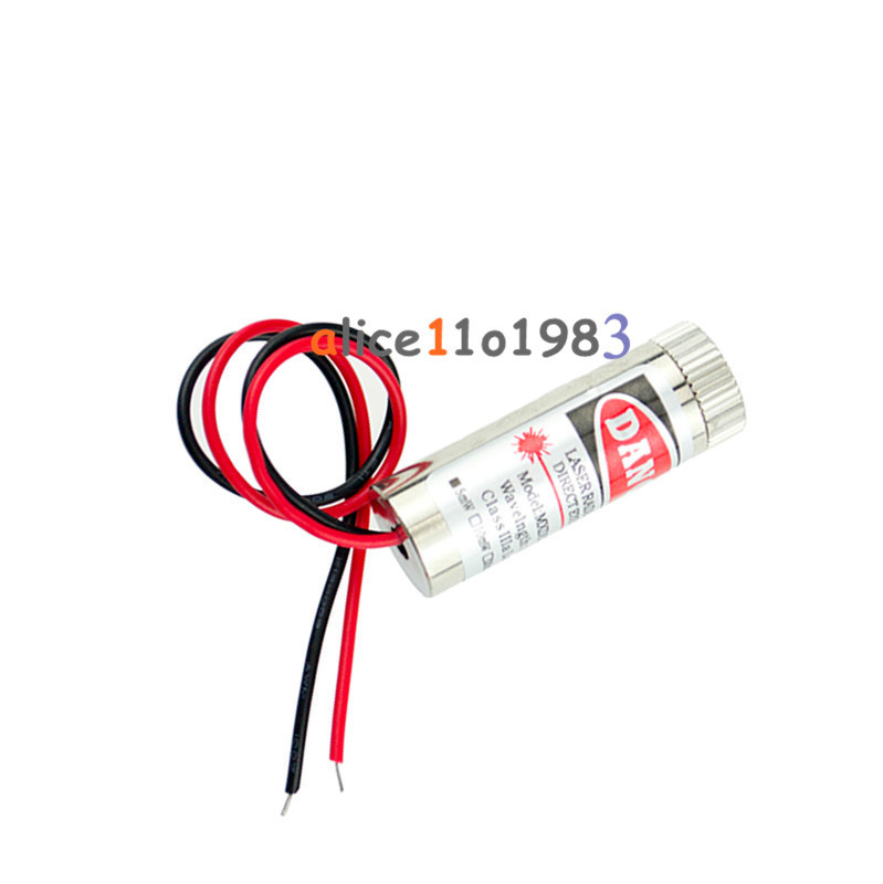 5PCS 5mW Adjustable Red Laser Module Focus Stripe Lens Laser Head