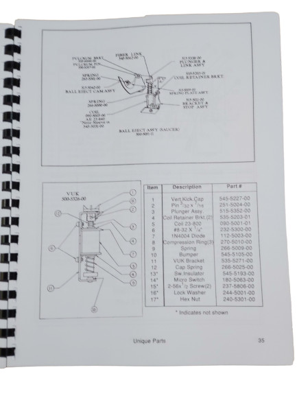 Lethal Weapon 3 - East Pinball Machine manual