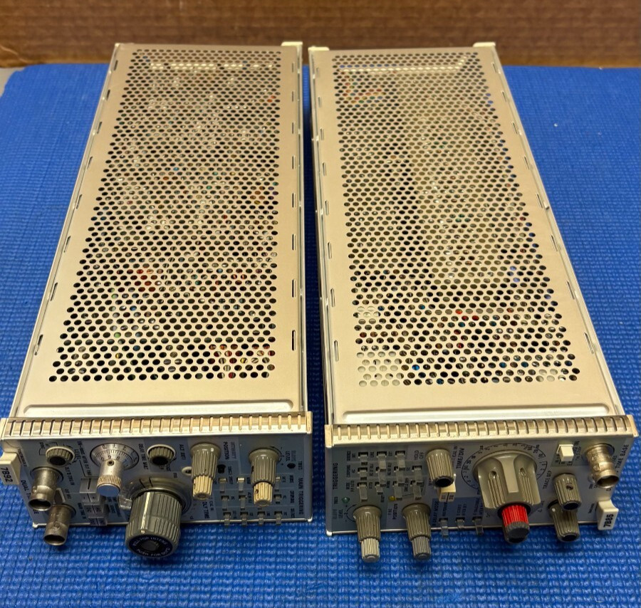 Tektronix 7B92 DUAL TIME BASE & 7B85 DELAYING TIME BASE MODULES