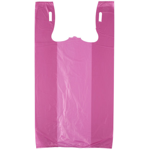 1/6 THANK YOU T-Shirt Bags 11.5"x6.5"x21"Plastic Shopping bags colors 100-1000