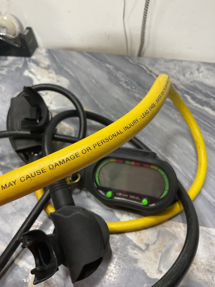 Aeris500AI Complete SCUBA Regulator + Computer Setup Voltrex Mares /Nikos Mares