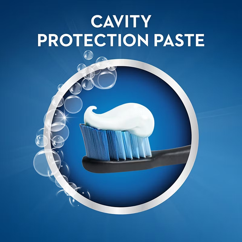 Crest Cavity Protection Fluoride Toothpaste, Regular Flavor, 5 x 8.2 oz