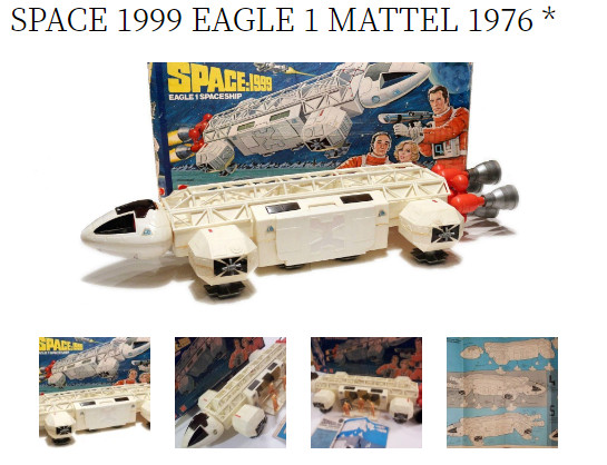 SPACE 1999 EAGLE ONE 1 MATTEL MISSING BULKHEADS REPLACEMENT INSERTS 2 ONLY CIFO*