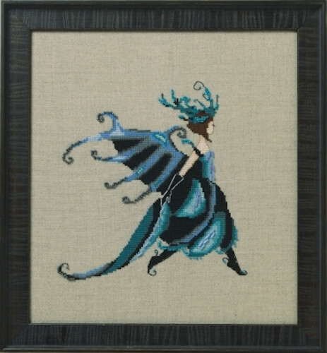 Nora Corbett Cross Stitch Pattern - NC259  Miss Beetle