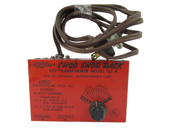 Vintage Pacemaker Choo Choo Pack Model Train Transformer Model 161 A