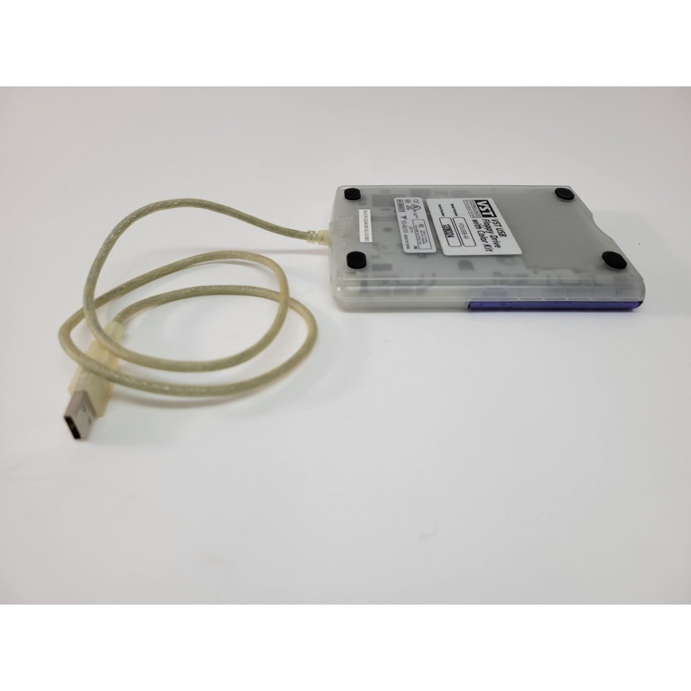 VST Technologies USB Floppy Drive FDUSB-M Grape - Tested