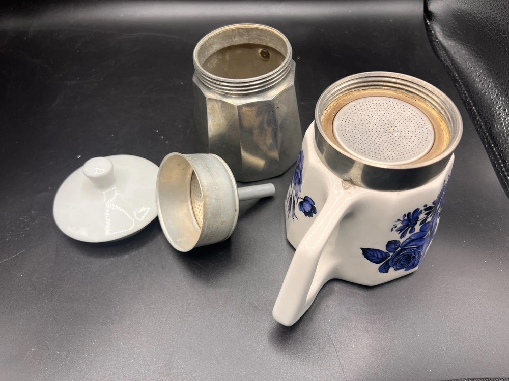 VTG Ceramic Pot Espresso Coffee Maker AS IS