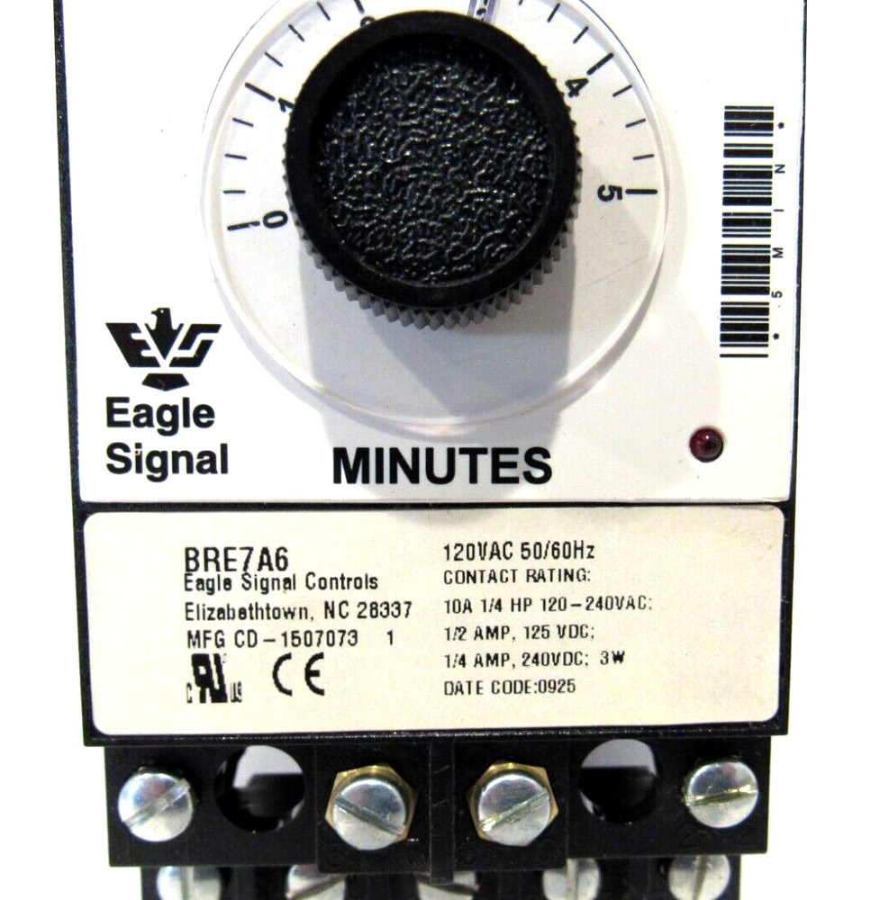 NEW EAGLE SIGNAL BRE7A6 RESET TIMER