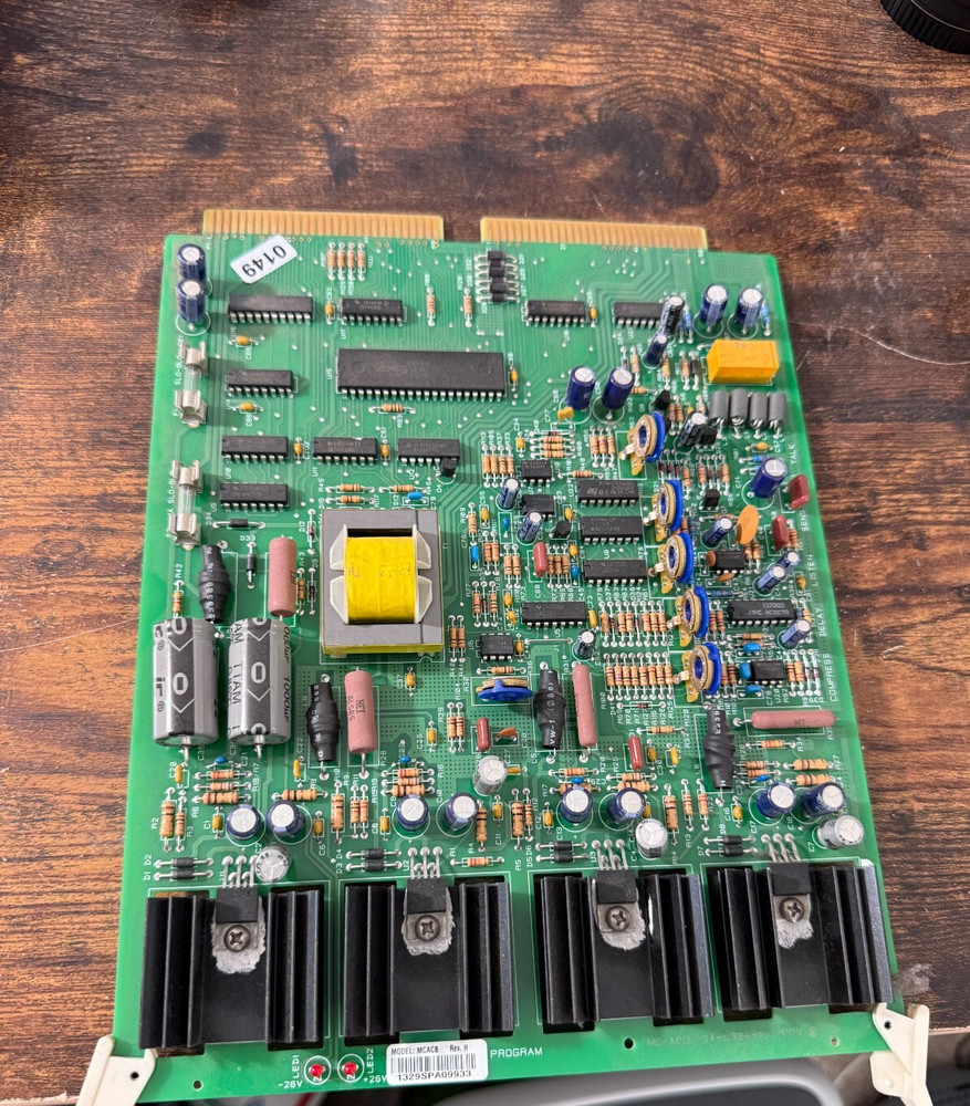 Bogen Multicom 2000 Intercom Analog Card Module Board MCACB #0149