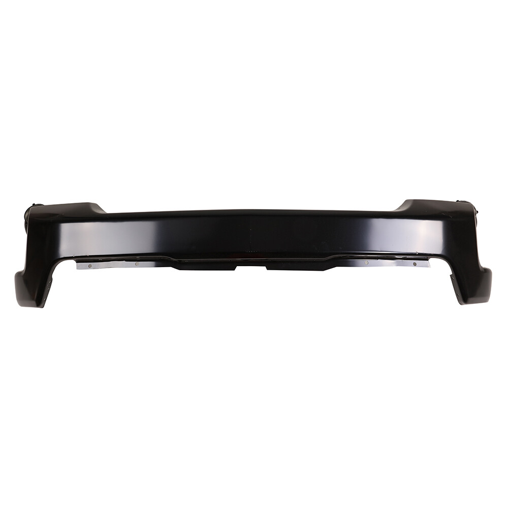 Front Bumper Face Bar Black Compatible with 2019-2021 Chevy Silverado 1500